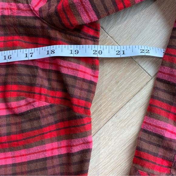 Columbia Semi-Fitted Flannel Shirt Lrg - Picture 3 of 9